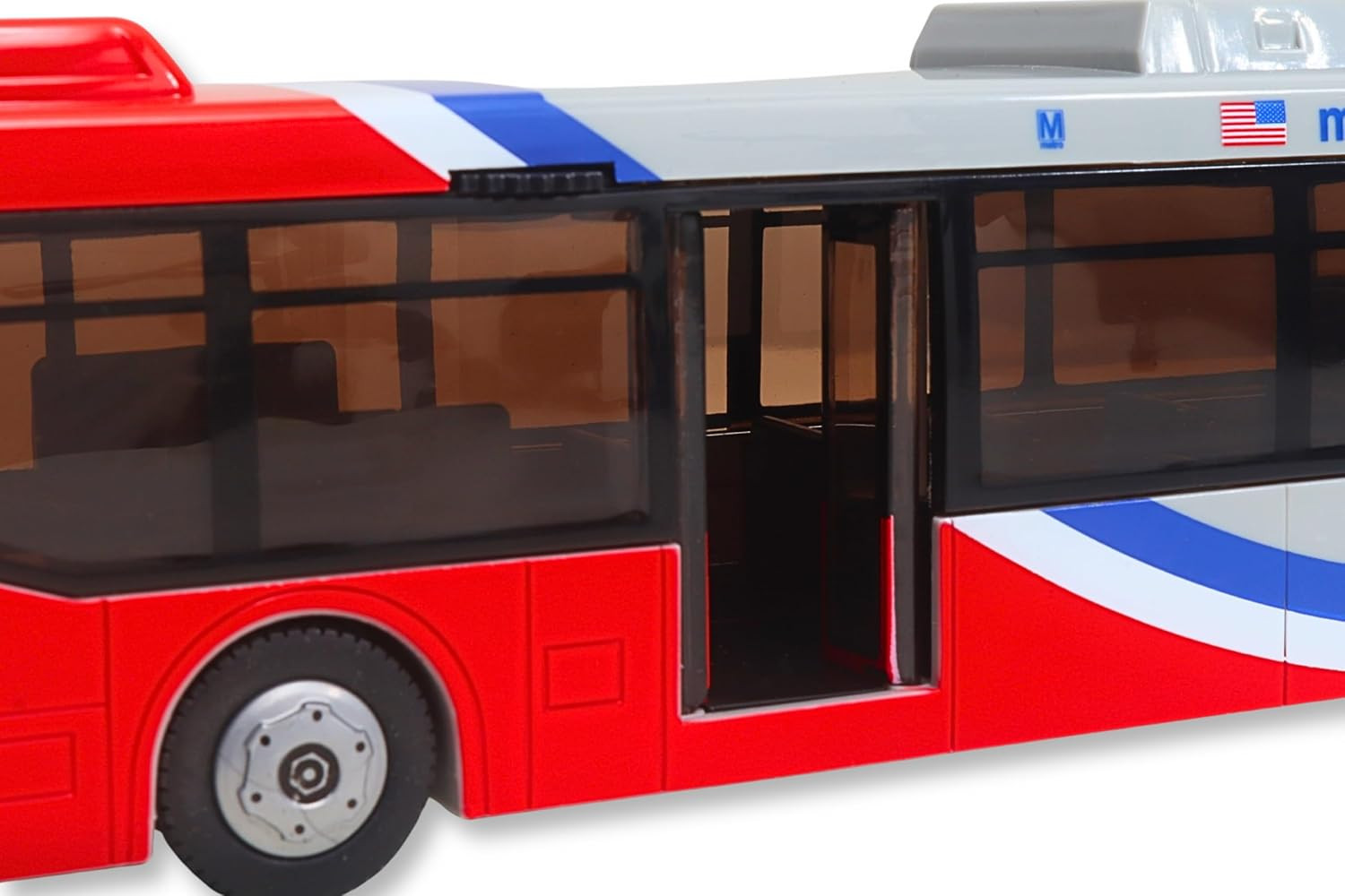 Toy Bus – Washington DC Metrobus – Officially Licensed Friction Powered City Bus