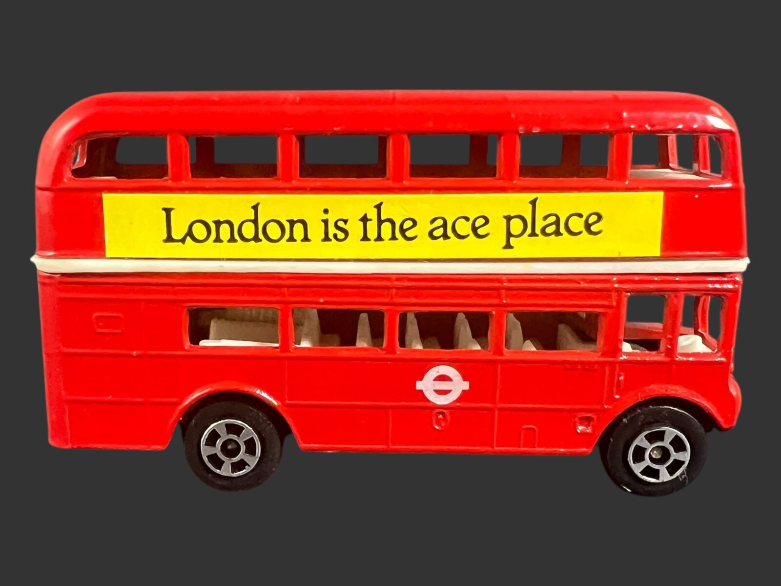 Vintage Playart Double Decker Bus 22 St. Paul’s London Is The Ace Place