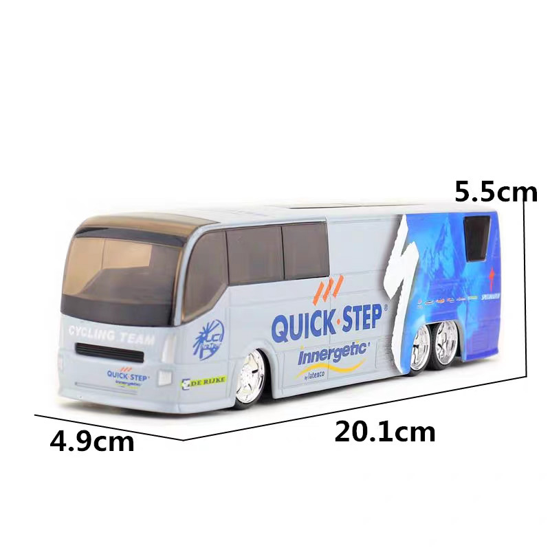 IPCT Limited 1:50 Tour de France Belgium Quick Step Diecast Model Bus