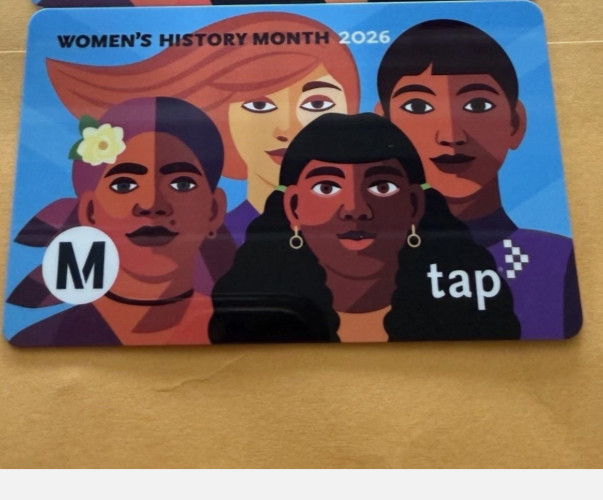 Los Angeles Metro TAP Card Women’s History Month 2026 Bus Train Rail Subway