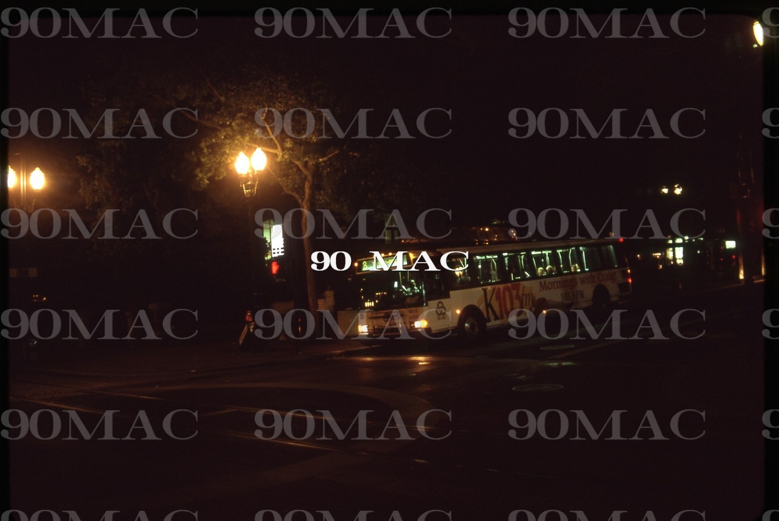 TRI-MET. Portland (OR). FLXIBLE BUSES #1852-1813-1796. 4 Original Slides 1996.