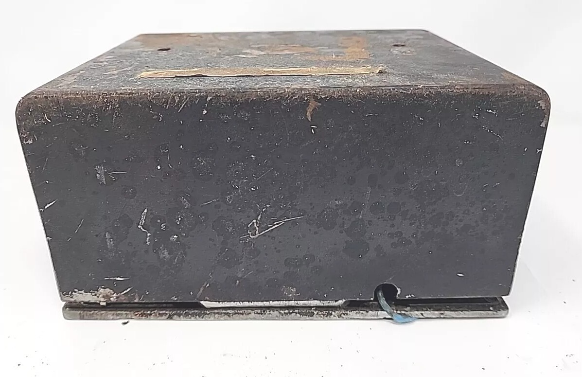 Vtg Taxi Cab Meter Rockwell Mfg Co Old Fare Box Ohmer Corp Pittsburgh PA U264D