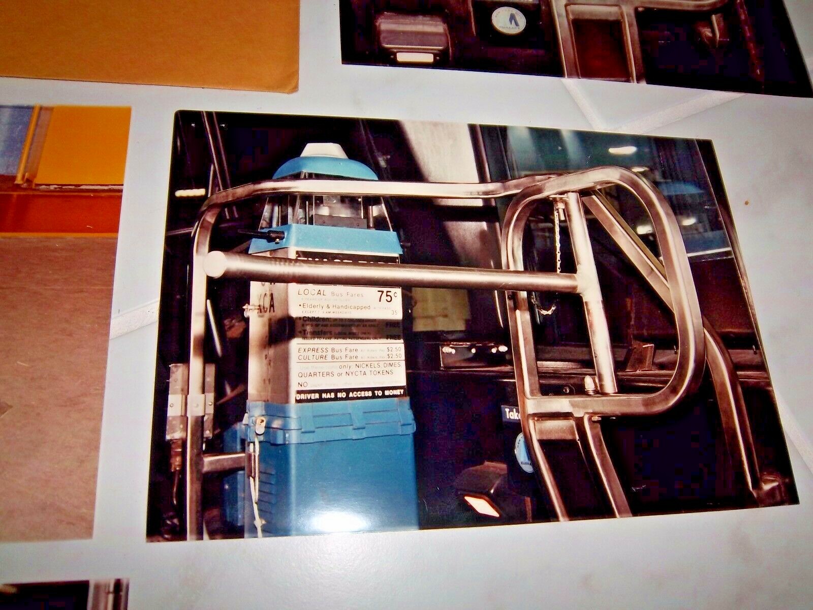 NYCTA EAST NEW YORK CITY NY NYC SURFACE BUS WHEEL CHAIR MODIFICATION PHOTOGRAPHS