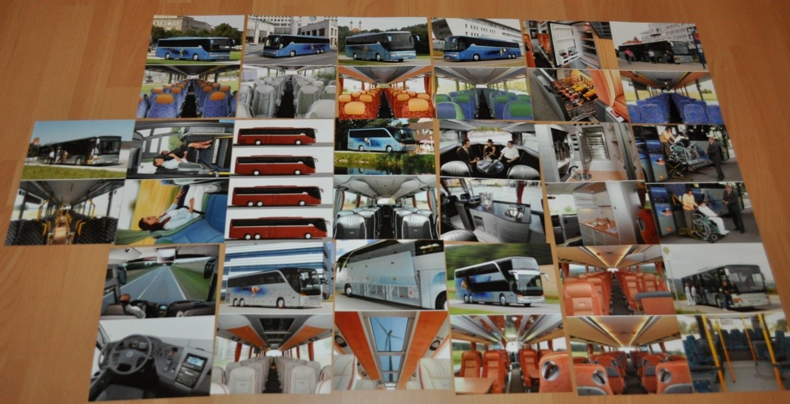 Setra Factory Press Original Photo (19) Lot 2004 Kassbohrer Bus