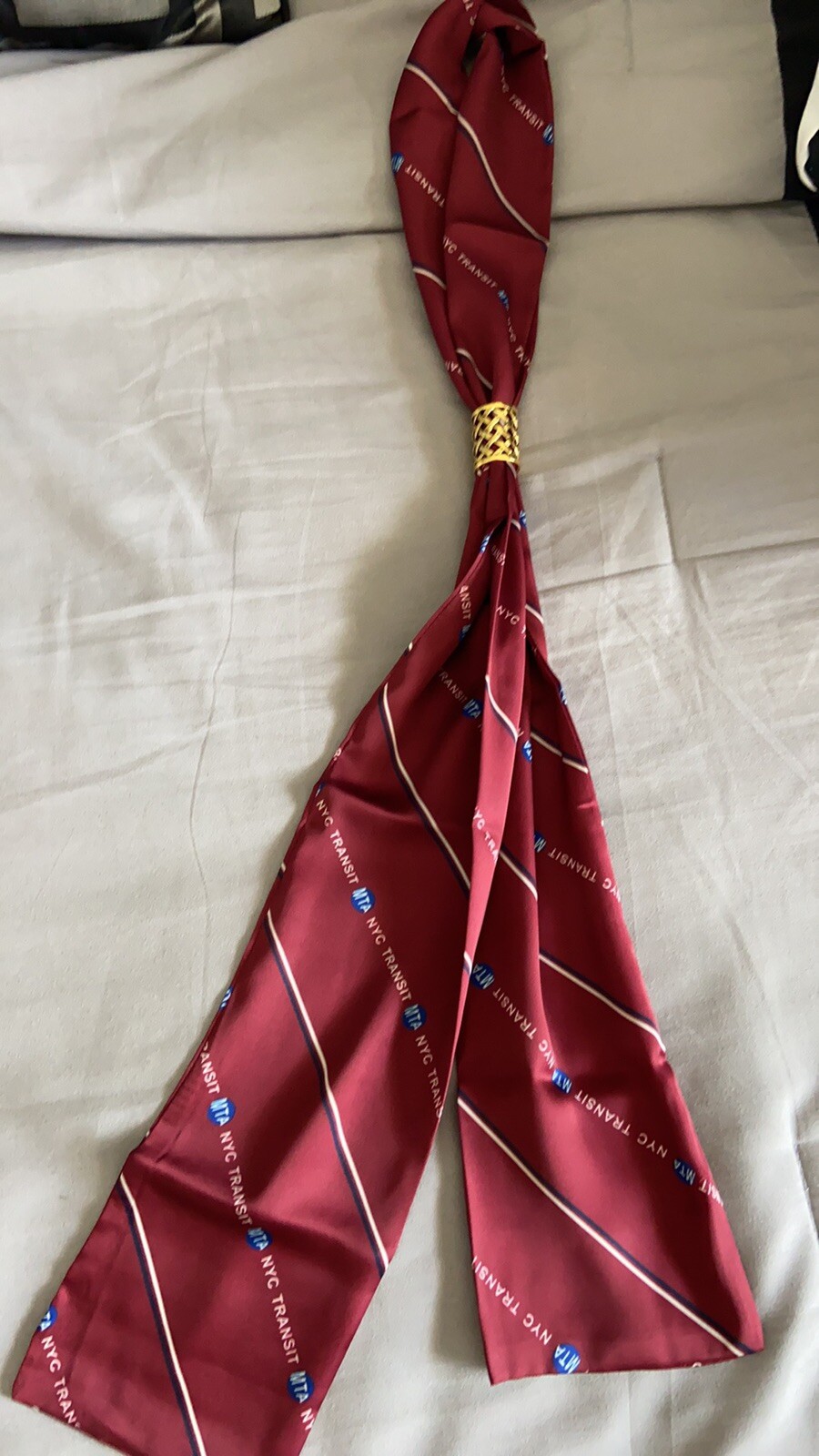 MTA NYCT Ladiies scarf Tie.
