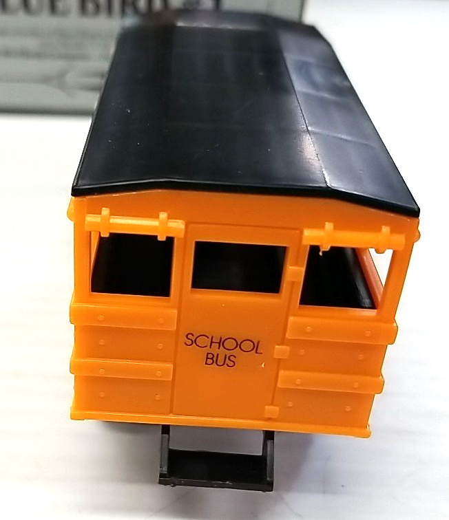 Jimson Blue Bird #1 School Bus Display Model (box 335)