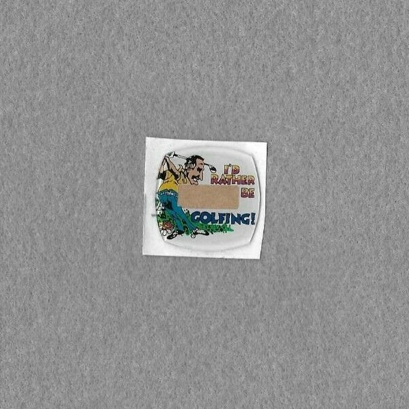 MEN’S I’D RATHER BE GOLFING RETRO WATCH FACE