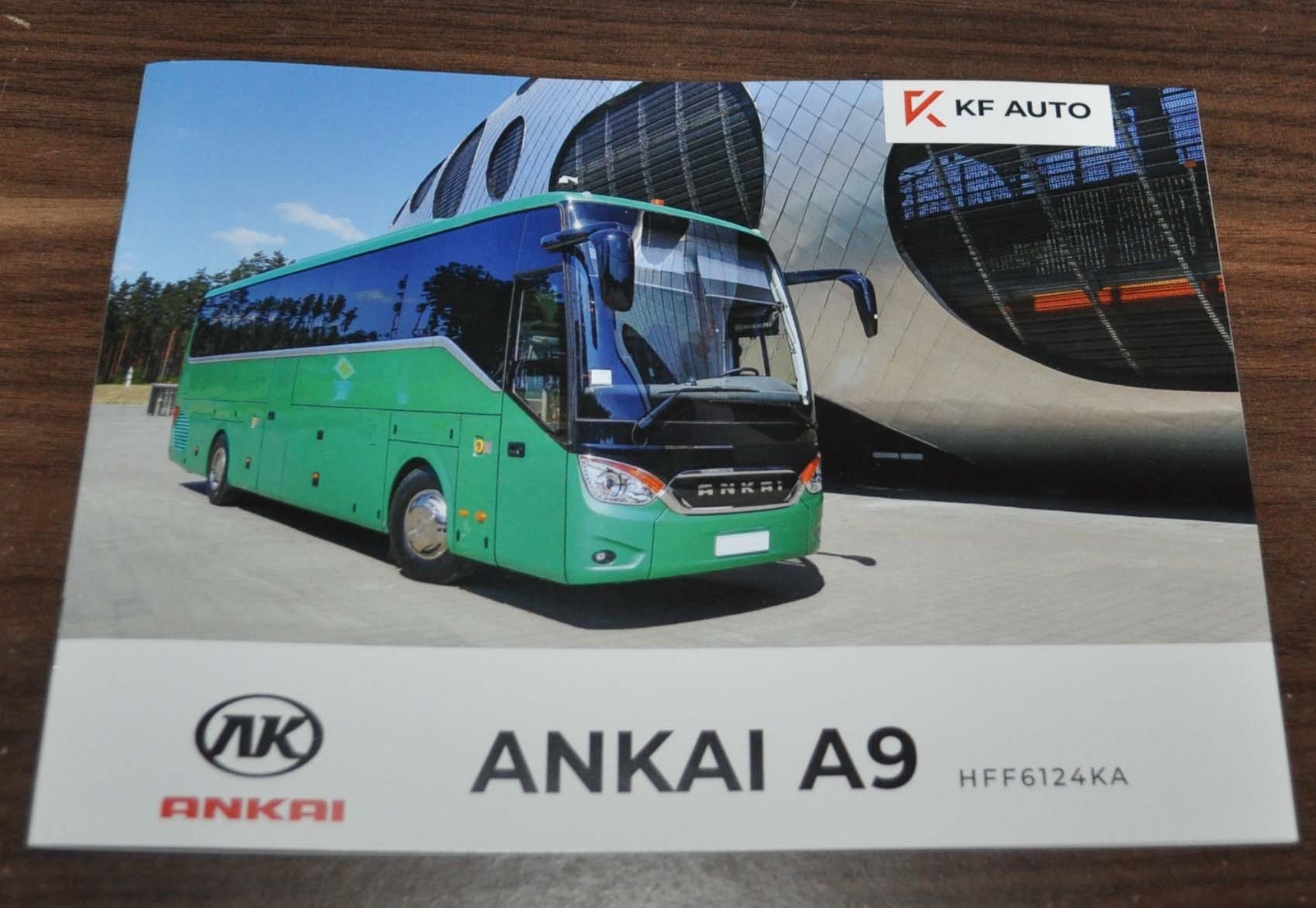 Ankai A9 Coach Bus China Brochure Prospekt