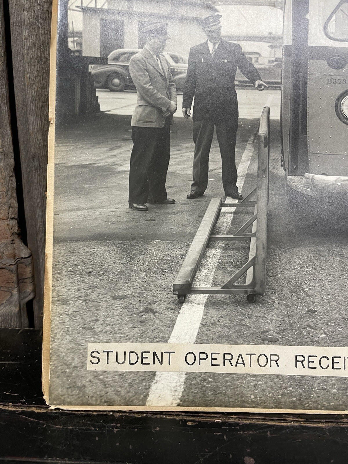 Vintage 40s New Jersey Bus Driver Training School Promo Large Scale Photo 12/13