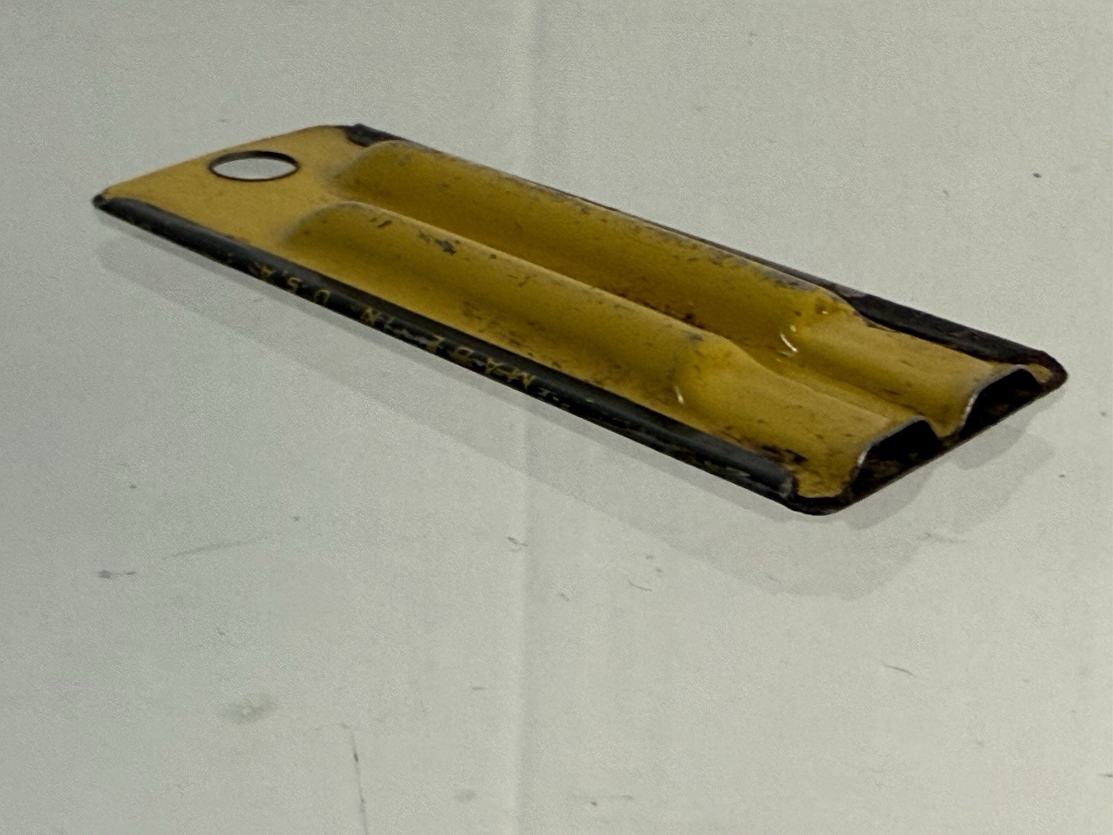 Whistle for A Yellow Cab or Phone Cherry 4900 Vintage Metal Whistle Keyfob. Orig