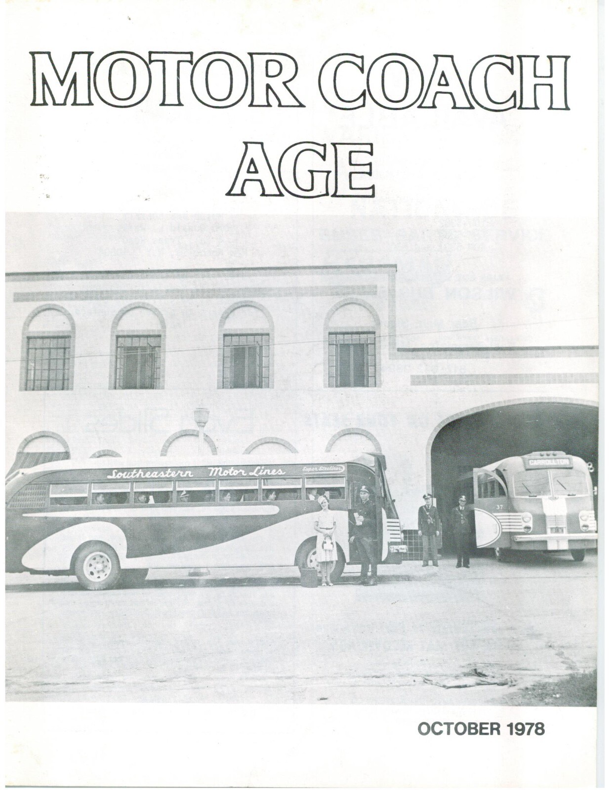 Southeastern Motor Lines History & Photos, Airline Bus Co, 1978 Motor Coach Age