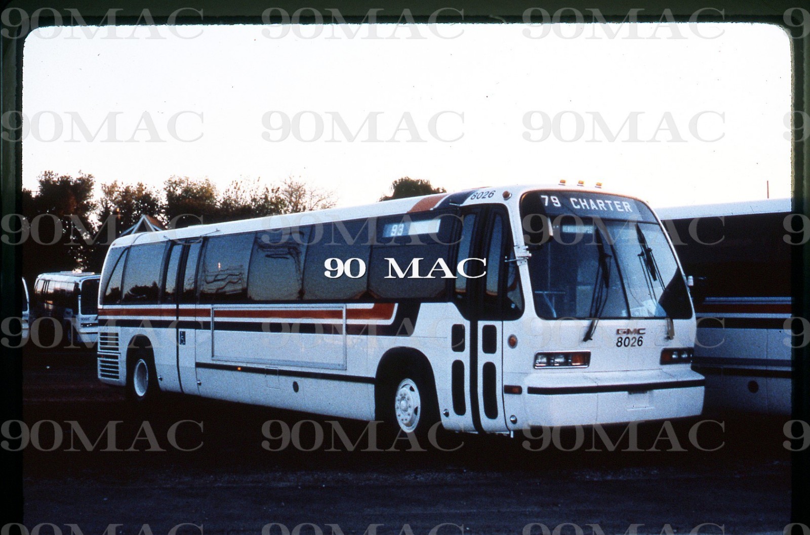 BCT. GM RTS BUS #8026. Fort Lauderdale (FL). Duplicate Slide 1981.