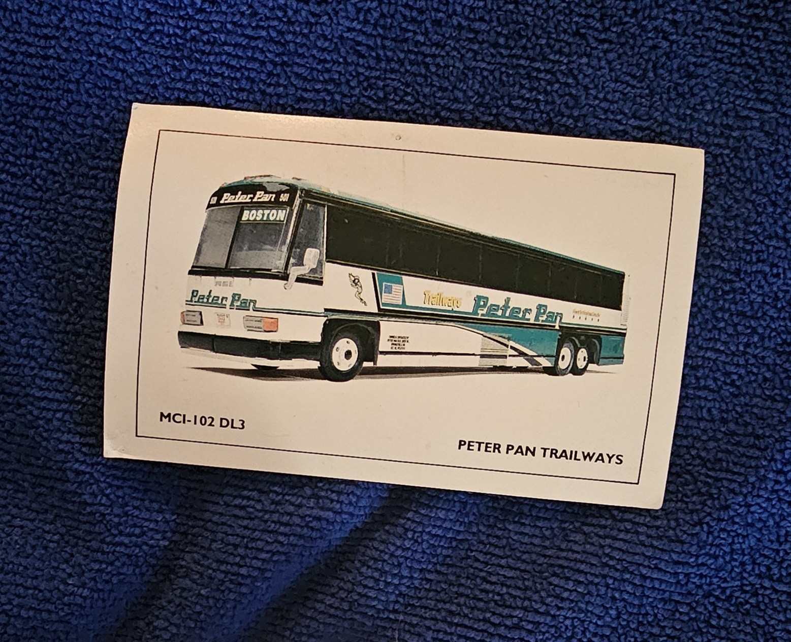 Corgi Peter Pan Bus. BOX ONLY. 1/50 Scale.