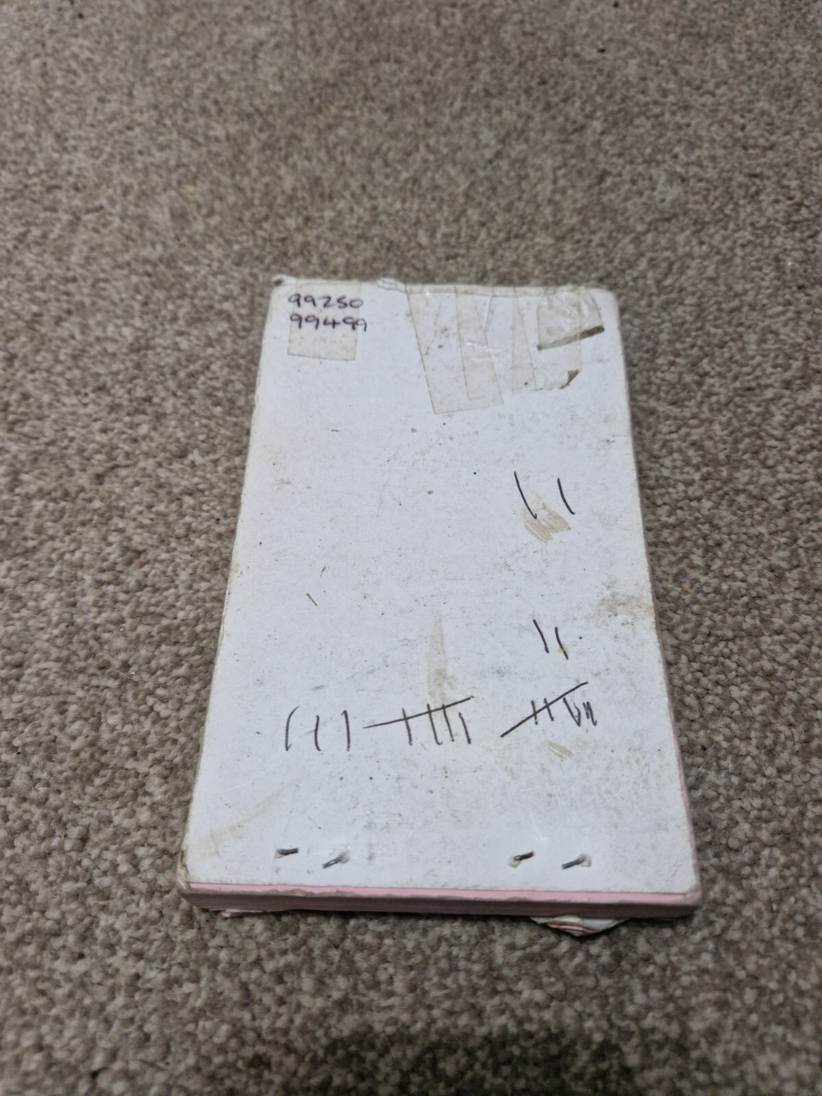 RARE VINTAGE EMERGENCY BUS TICKET PAD CONTAINING HUNDREDS OF TICKETS