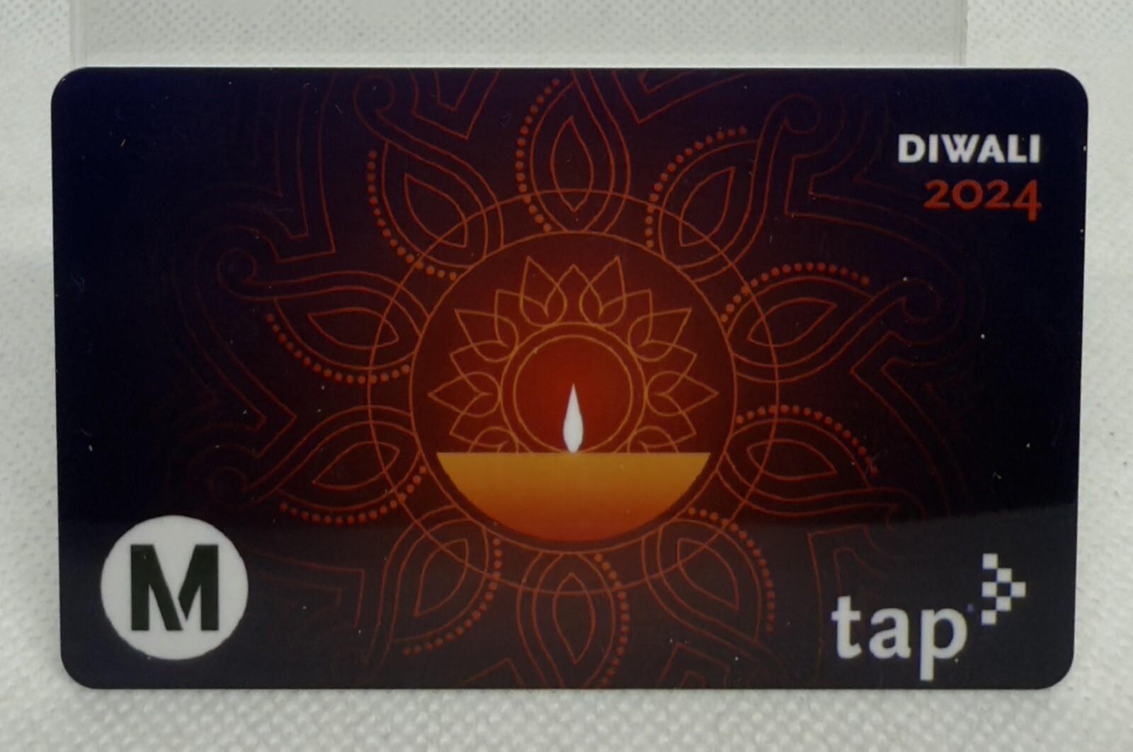 Metro TAP Card Diwali 2024 Bus Train Rail Subway Transit Card