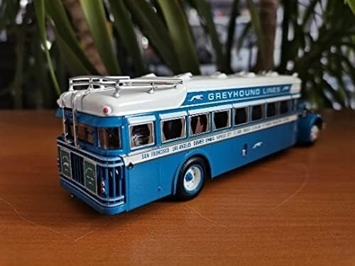 Iconic Replicas 1/50 Greyhound Lines Mack Parlor Coach 1931 Diecast Bus w/ Box