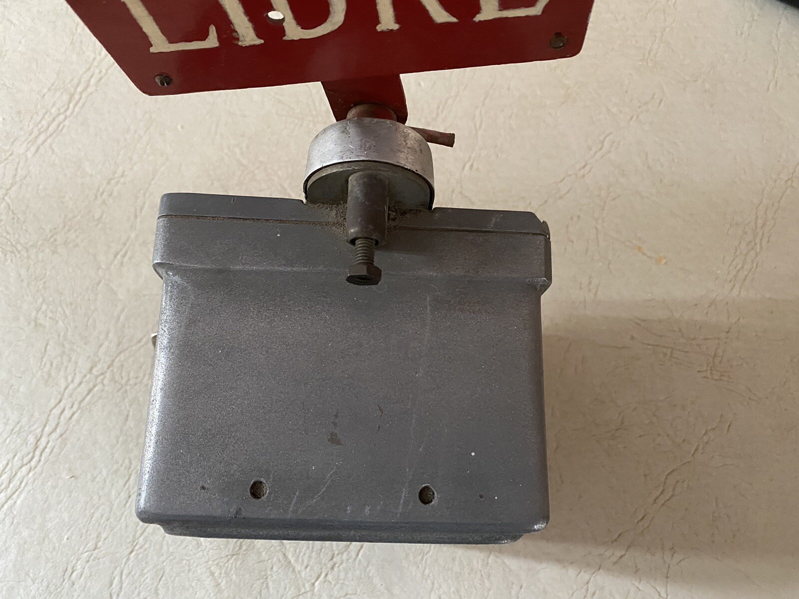 VINTAGE TAXI-BB FARE METER FRENCH TAXIMETRE NICE ANTIQUE WORKING CONDITIONS