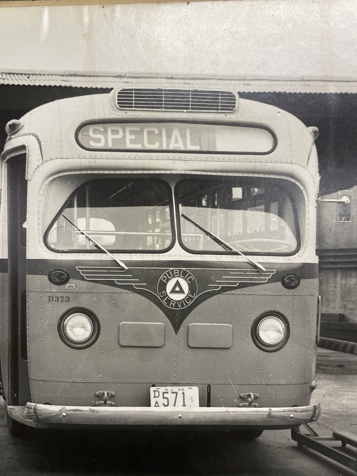 Vintage 40s New Jersey Bus Driver Training School Promo Large Scale Photo 12/13