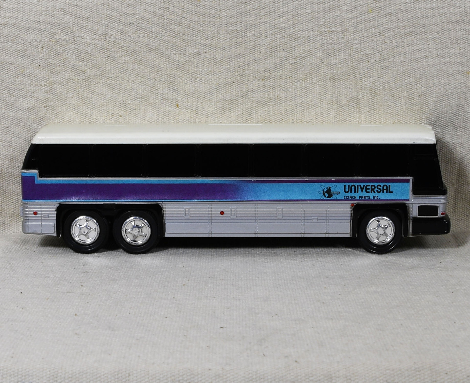 Jimson Bus Plastic Coin Bank Universal Coach Parts Inc No Box