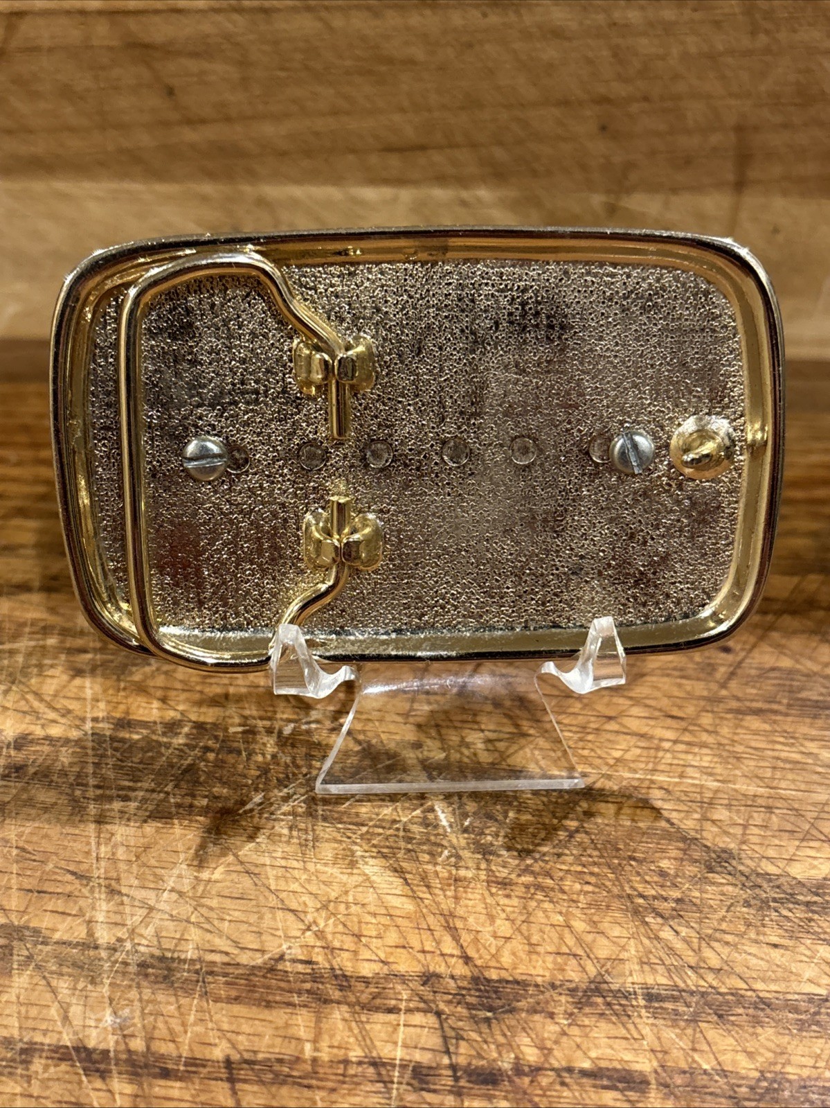 Vtg “M” logo For New York City Transit Authority (NYCTA), 1970/1980s Belt Buckle