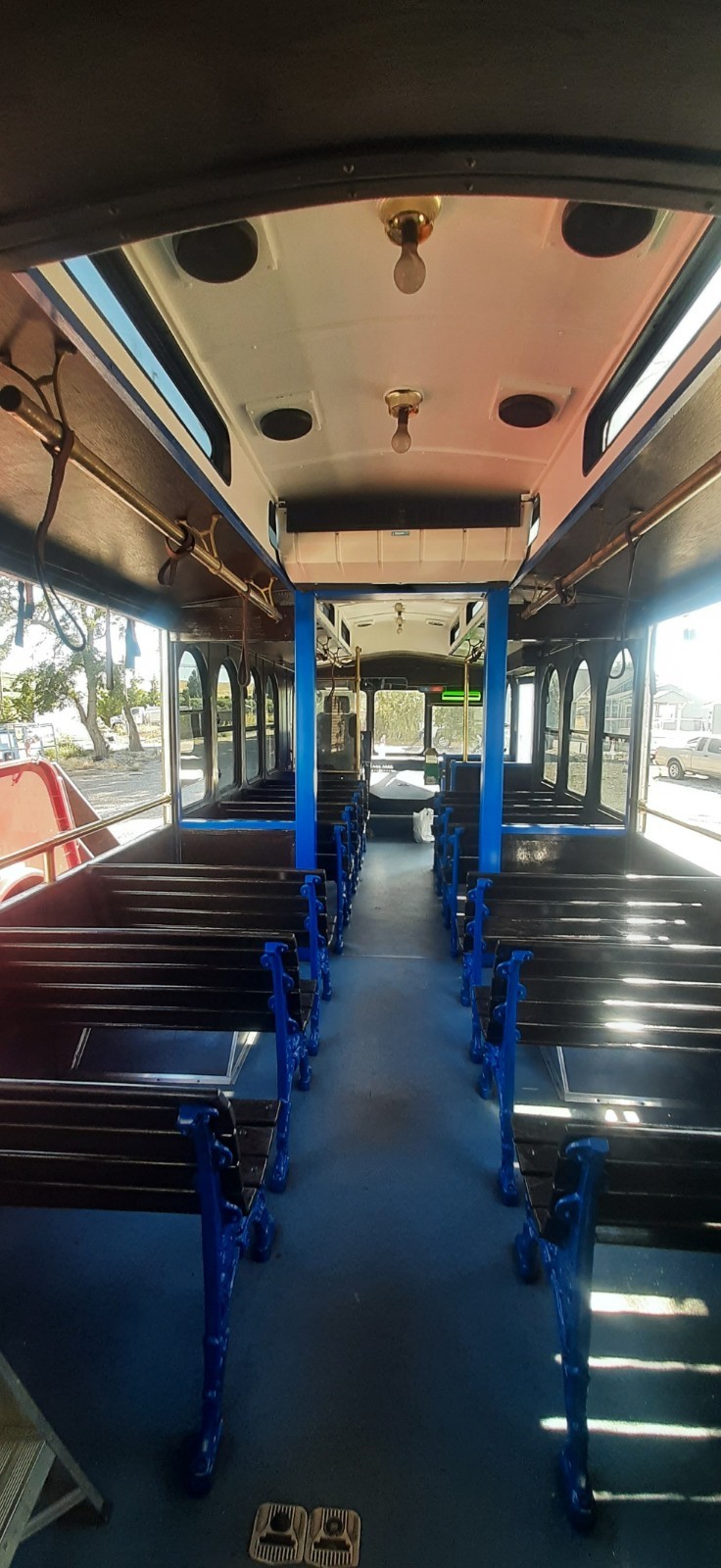 TROLLEY BUS CABLE CAR TOUR BUS CHEVY TROLLEY GMC TROLLEY WINE TOUR BUS TOUR BUS