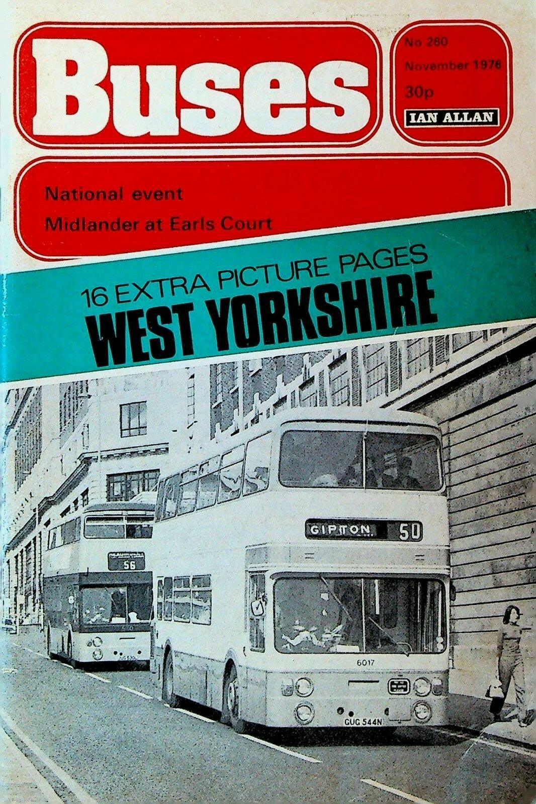 Buses Magazine 260 November 1976 Double Decker Australia West Yorkshire