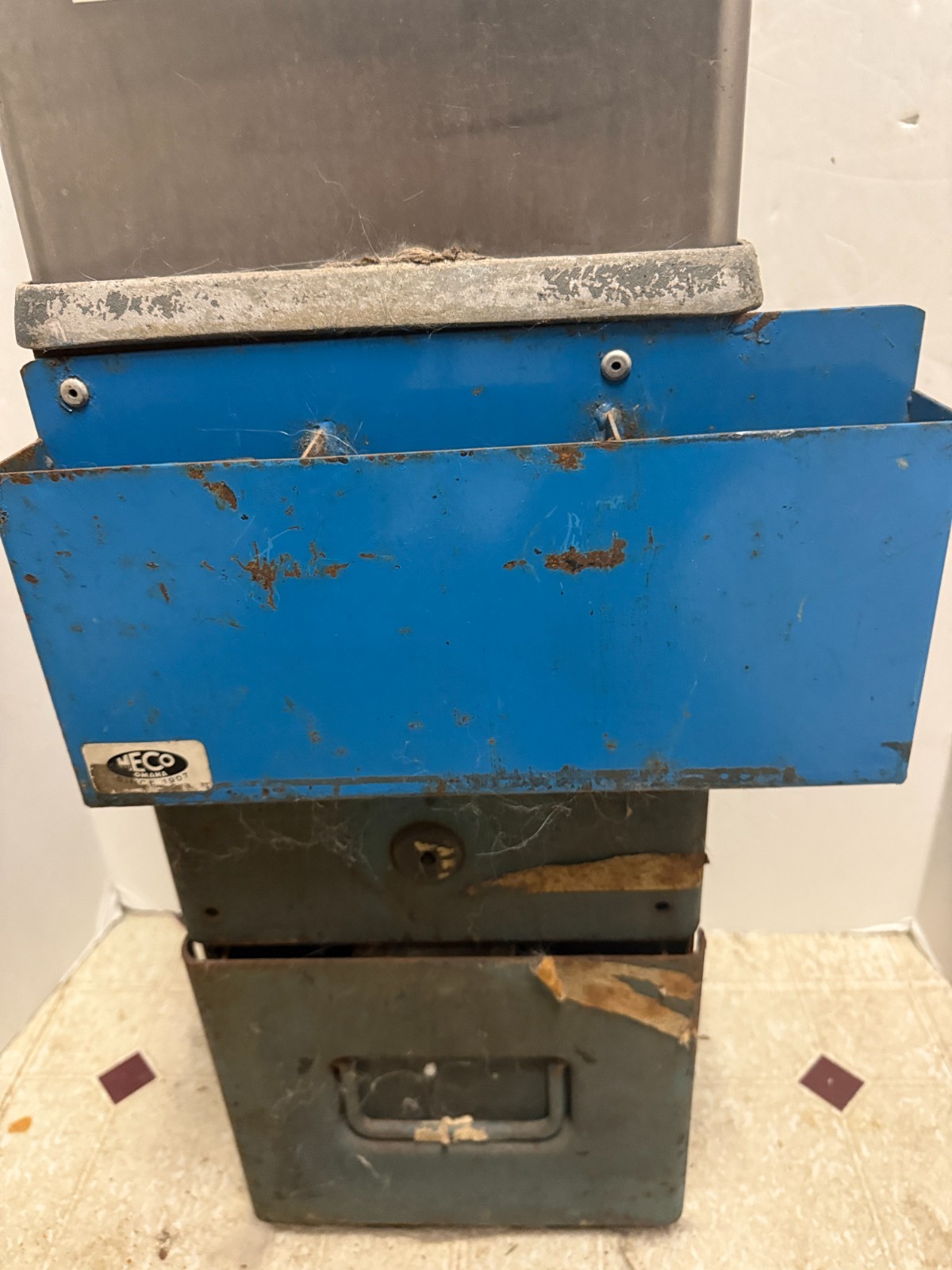 Vintage Keen Corporation Bus Fare Box Metro Area Transit Authority Omaha