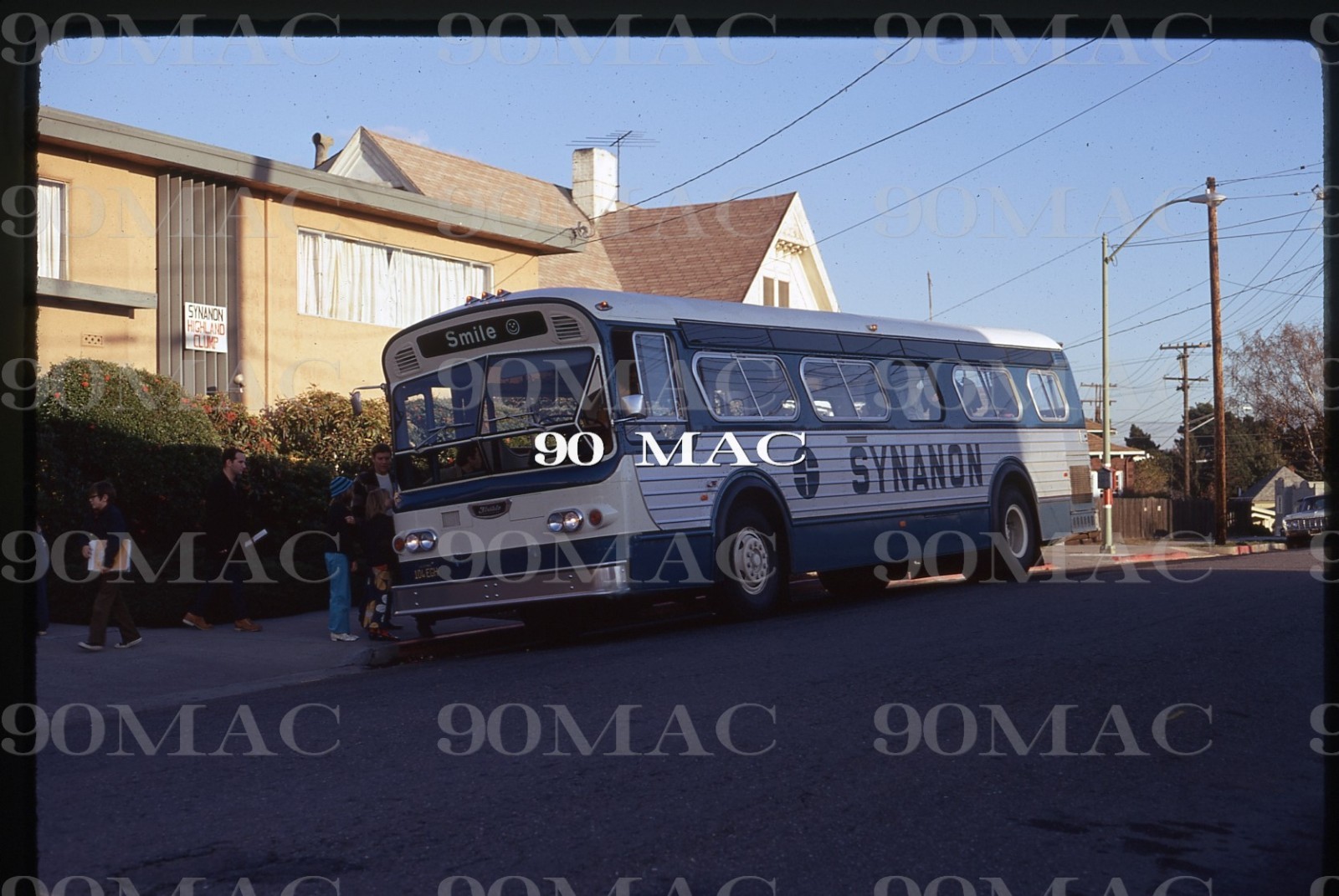 SYNANON. FLXIBLE BUS. Oakland (CA). Original Slide 1972. NEW! (B)