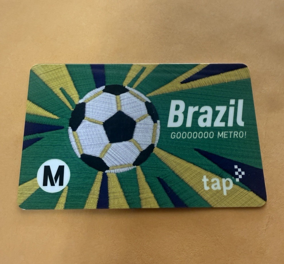 L.A Metro Tap Card- FIFA World Cup (Brazil)