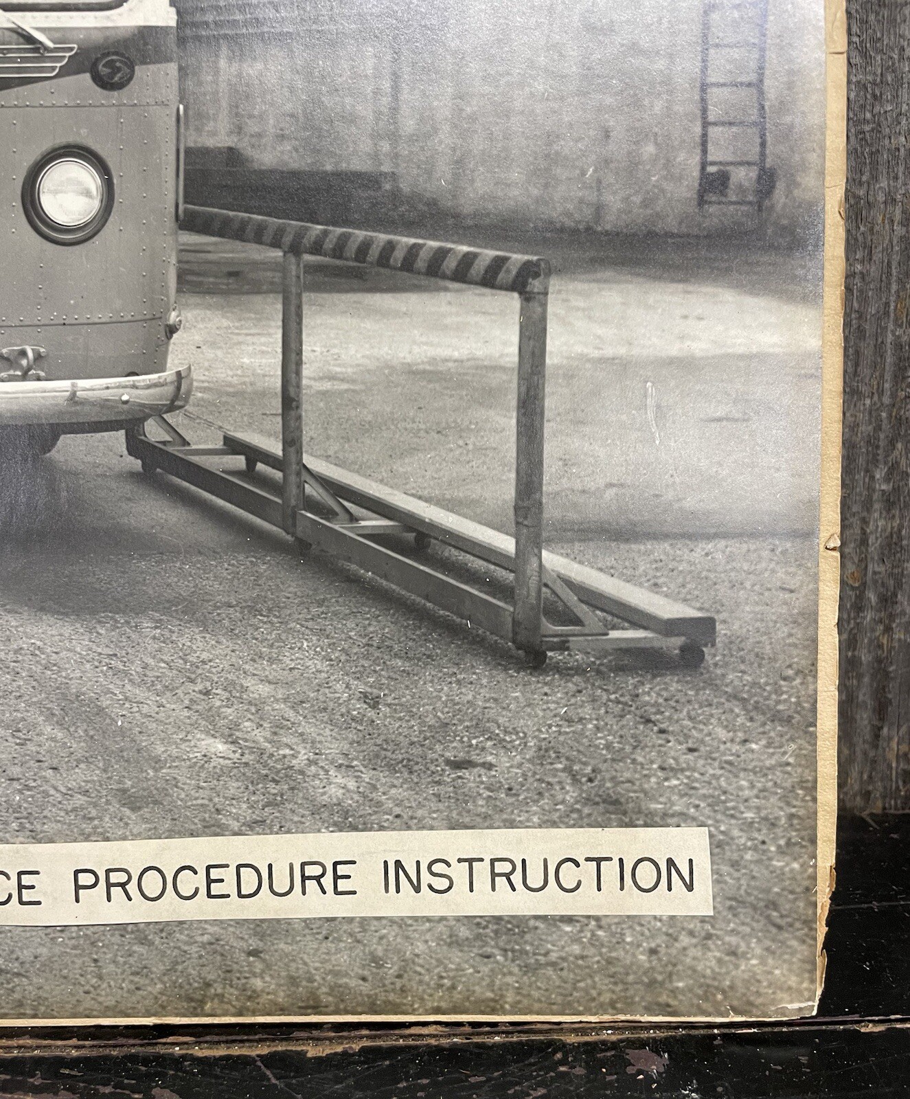 Vintage 40s New Jersey Bus Driver Training School Promo Large Scale Photo 12/13