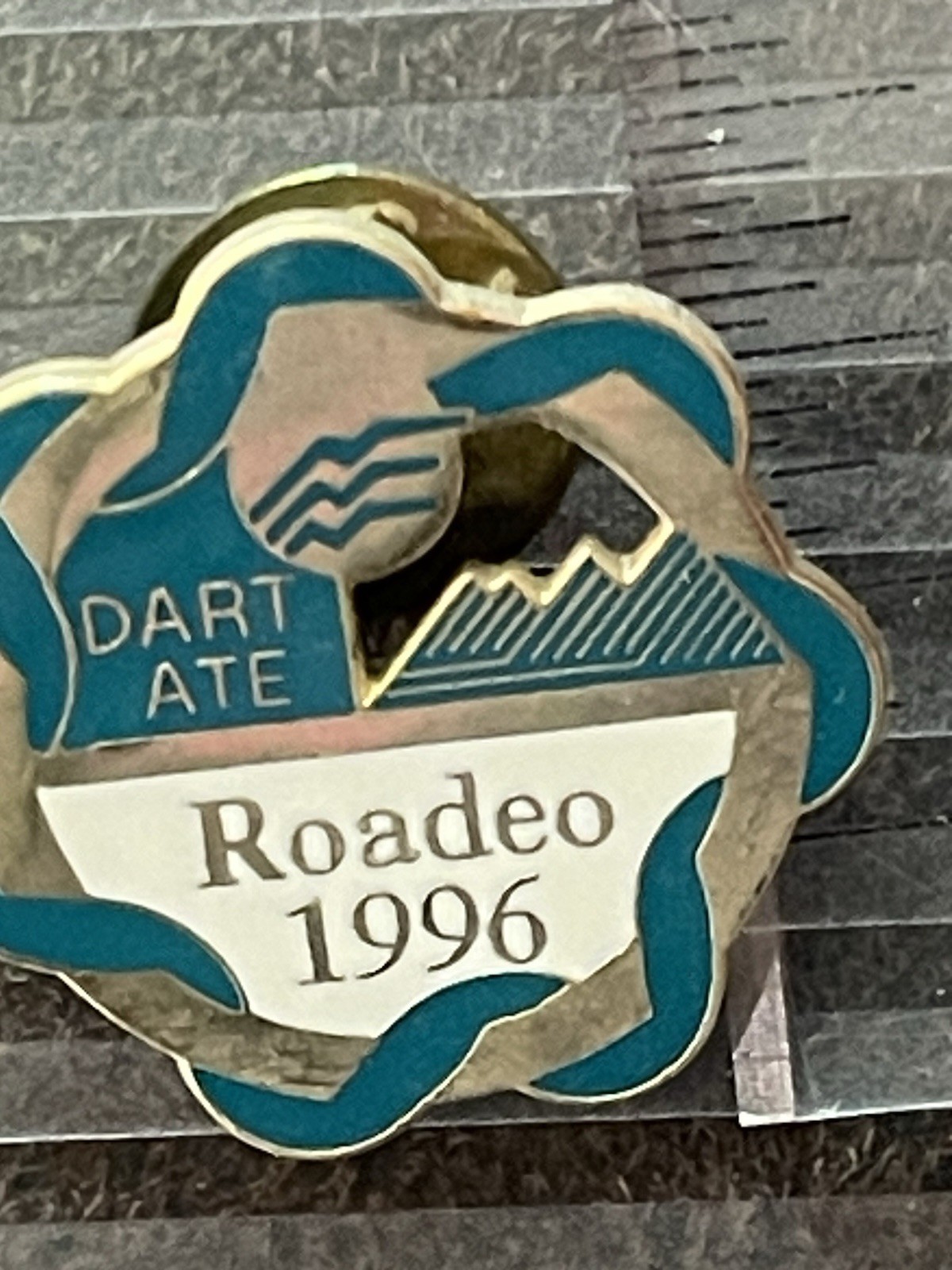 Local 1338 / ATE Bus Roadeo collectible lapel pin Year 1996