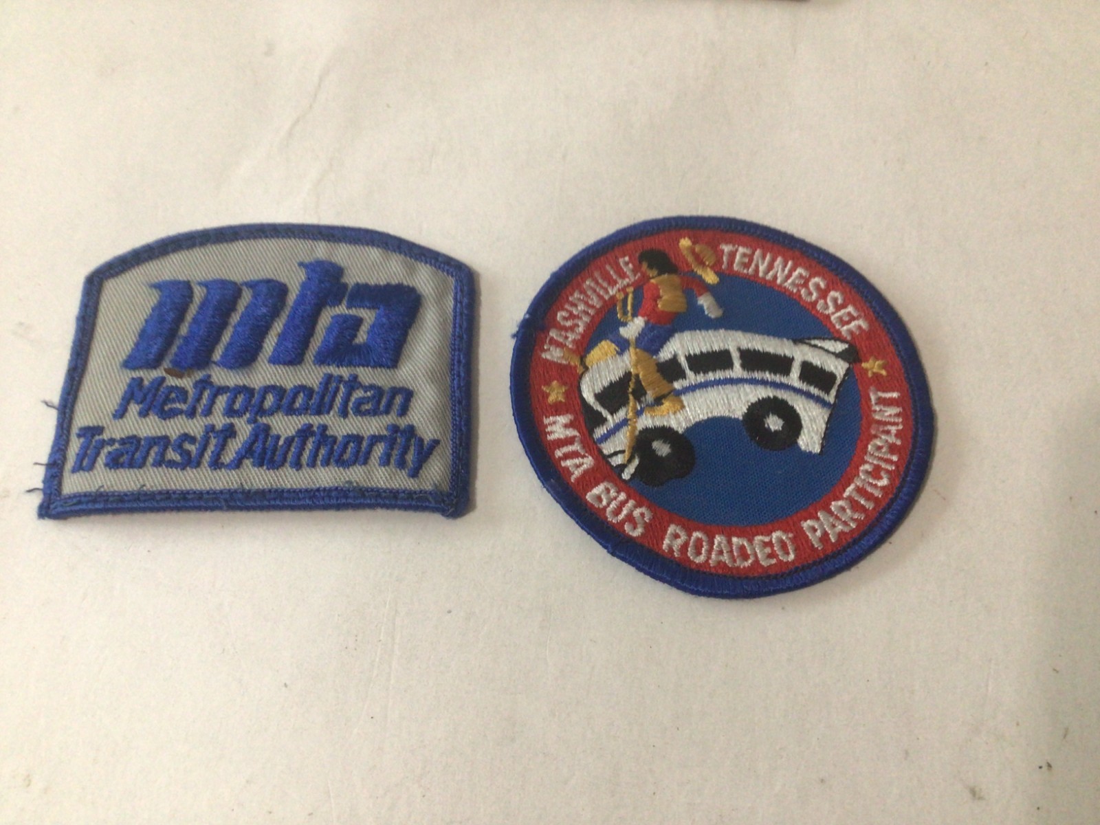 2 – Metropolitan Transit Authority MTA Nashville, Tenn. Bus Patches