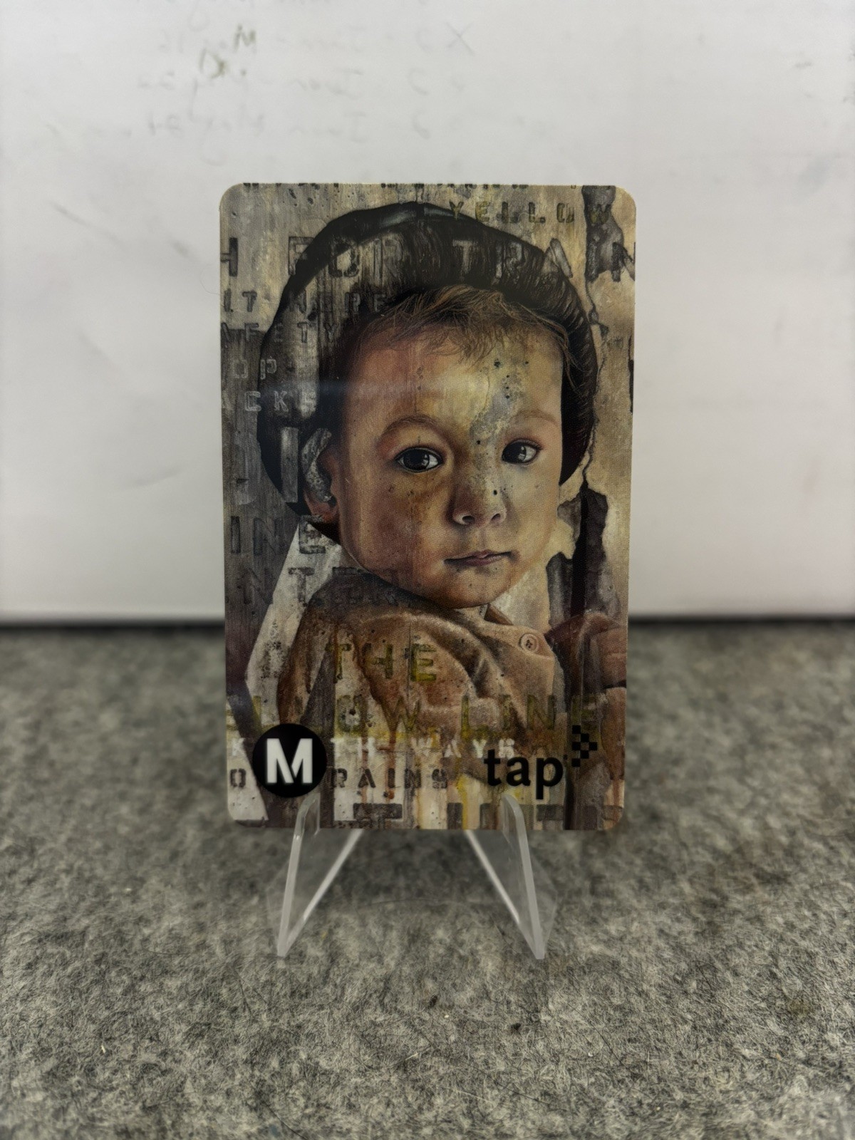 L.A Metro Tap Card – Wall Of Concrete 2022 Art By Kristina Ambriz