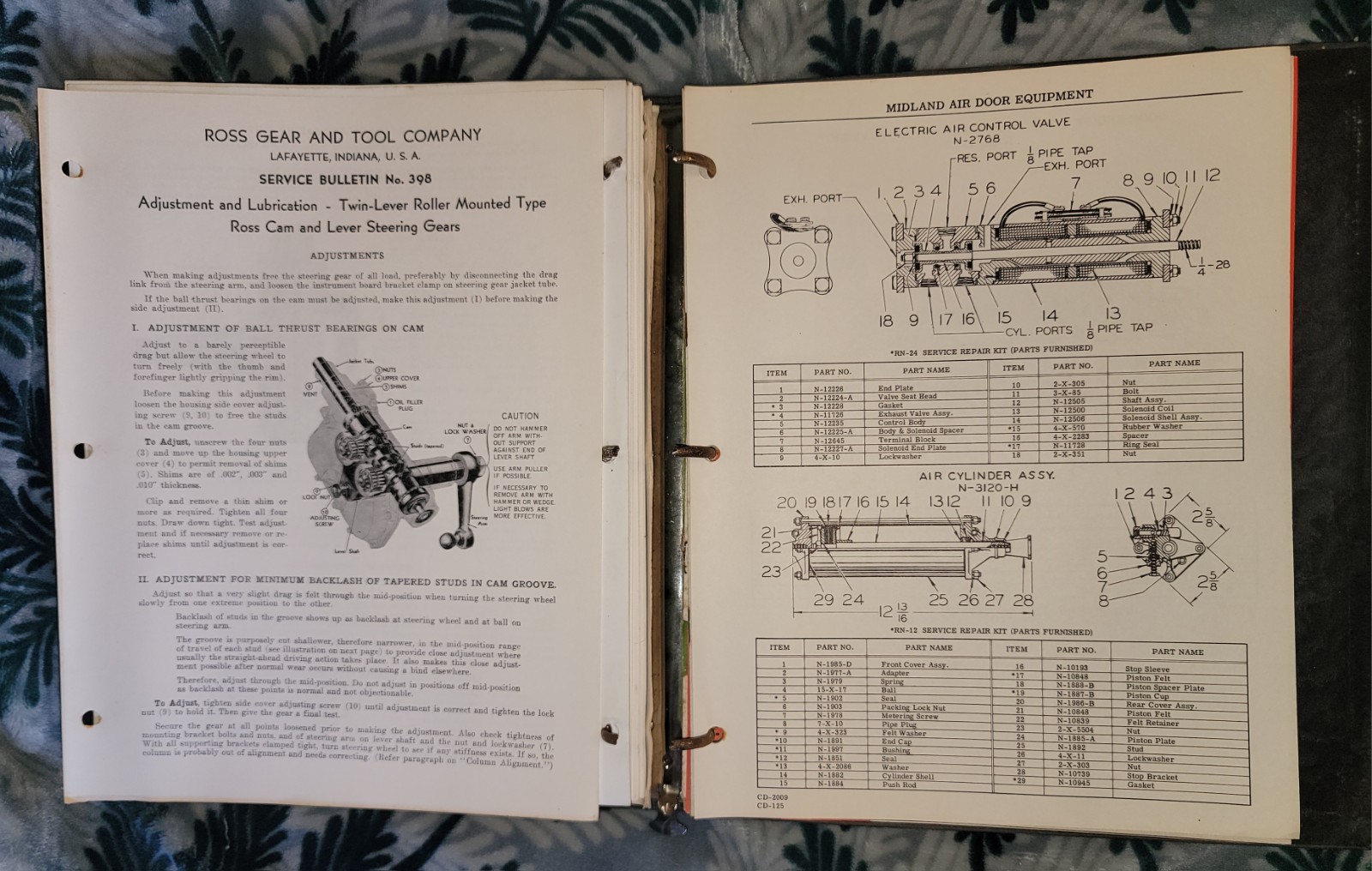 Vintage Gillig Bros Transit Coach Service Manual Hayward Calif Antique Bus Shop