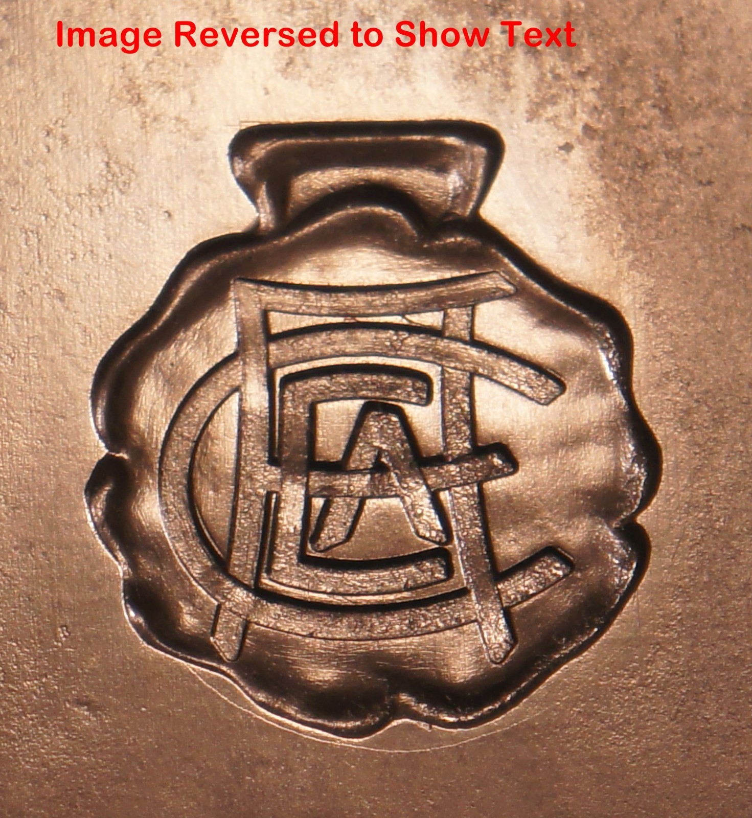 1935 FIFTH AVENUE COACH Bus Watch Fob STEEL STAMPING DIE Robbins RH314