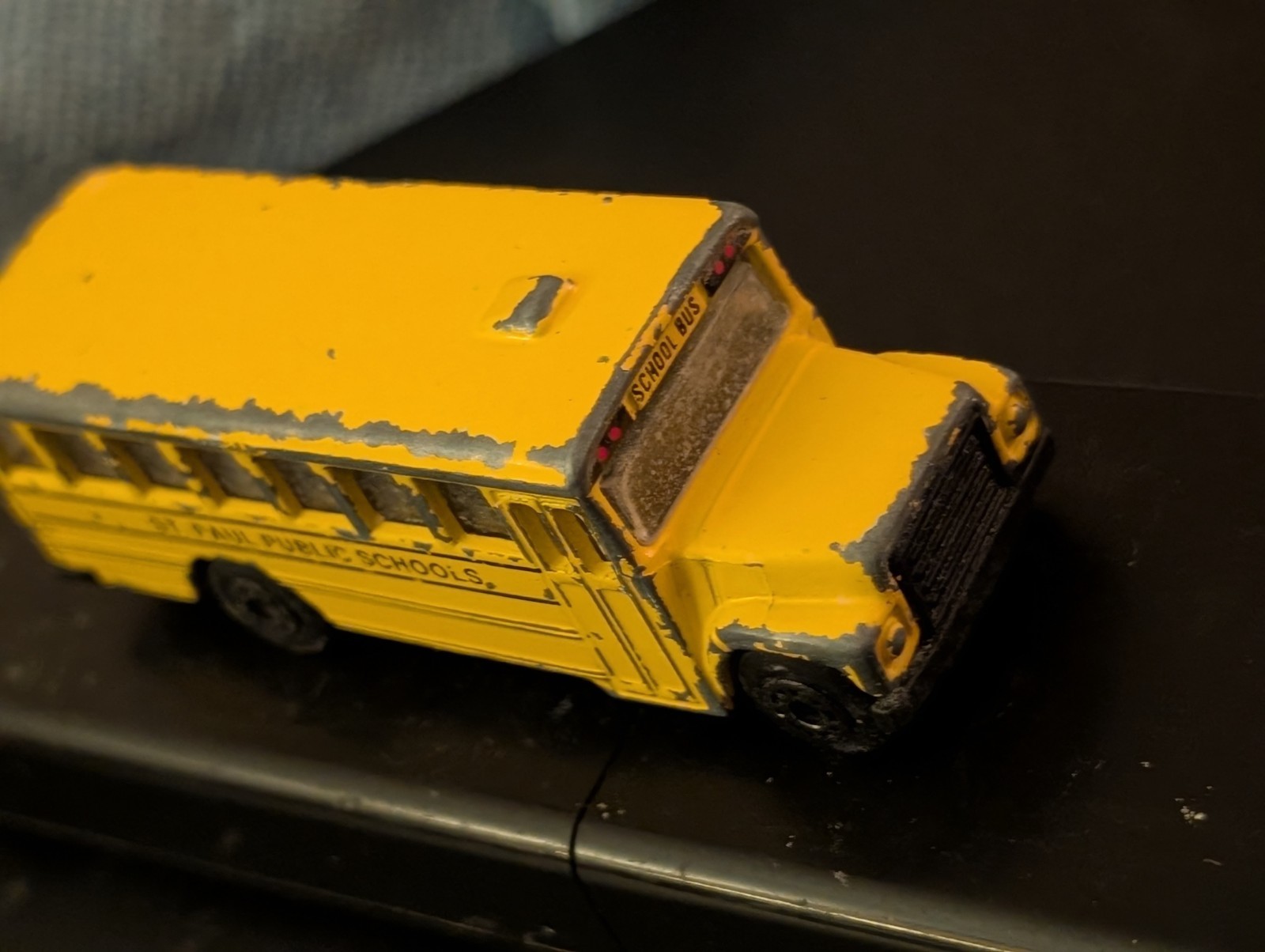 PERFECT QUALITY SAINT PAUL MN PUBLIC SCHOOL BUS LIFE-LIKE 1:95 SCALE MFG 1985