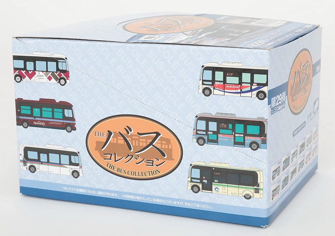 Tomytec The Bus Collection No.29 (12 Buses Randomly Packed) (N scale)