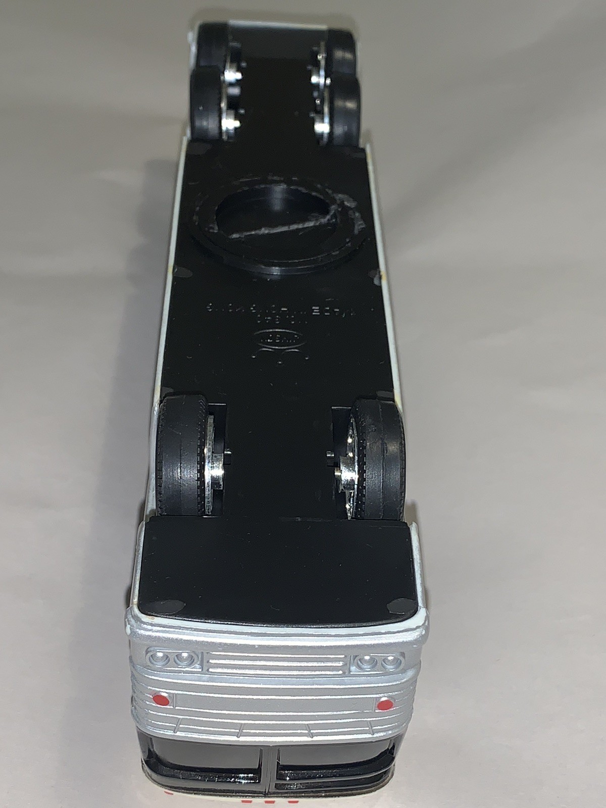 Vintage JIMSON 1:50 New Jersey Community Coach Bank Bus Hong Kong Made Toy