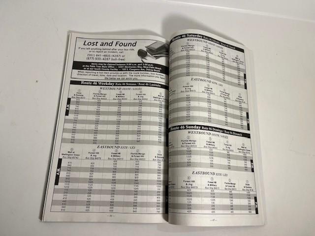 Palm Tran – Palm Beach Transportation Guide Routes & Schedules 2014