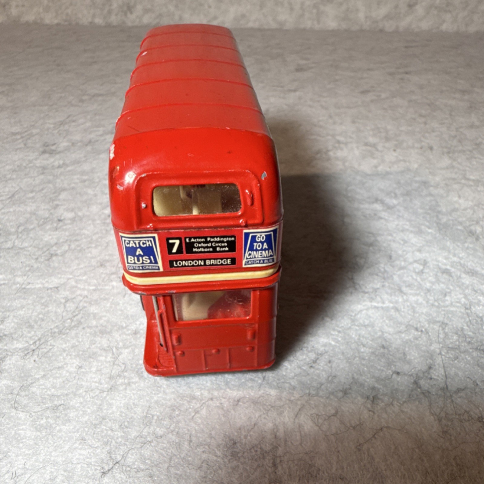 Corgi London Transport Museum Red Diecast Double-Decker Bus Model Route 7