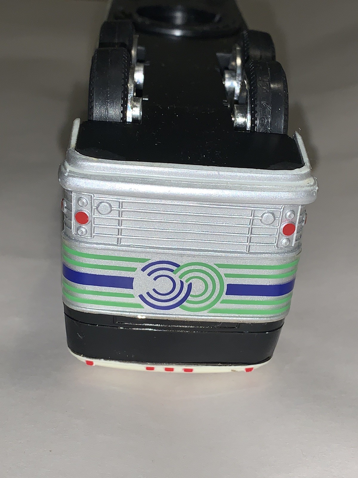 Vintage JIMSON 1:50 New Jersey Community Coach Bank Bus Hong Kong Made Toy