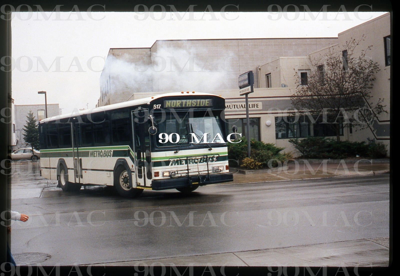 METROBUS. GILLIG BUS #517. Saint Cloud (MN). Original Slide 1999.