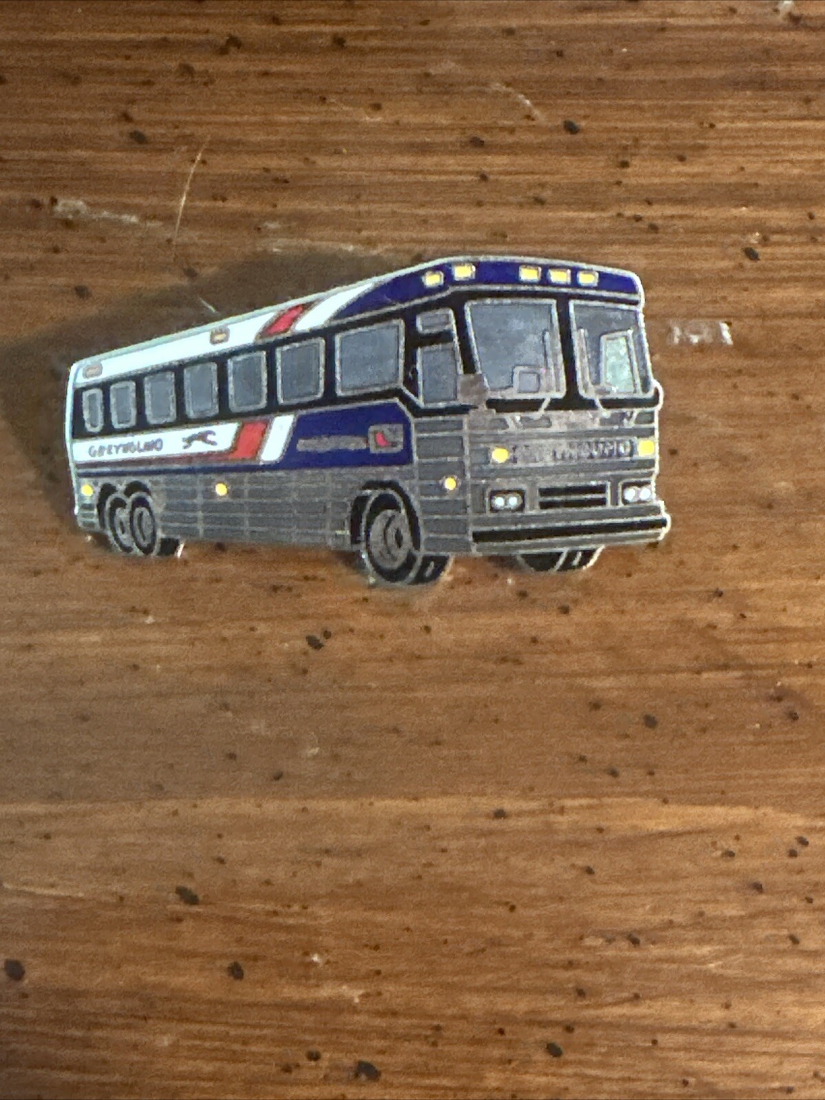 Greyhound Bus Lapel Pin