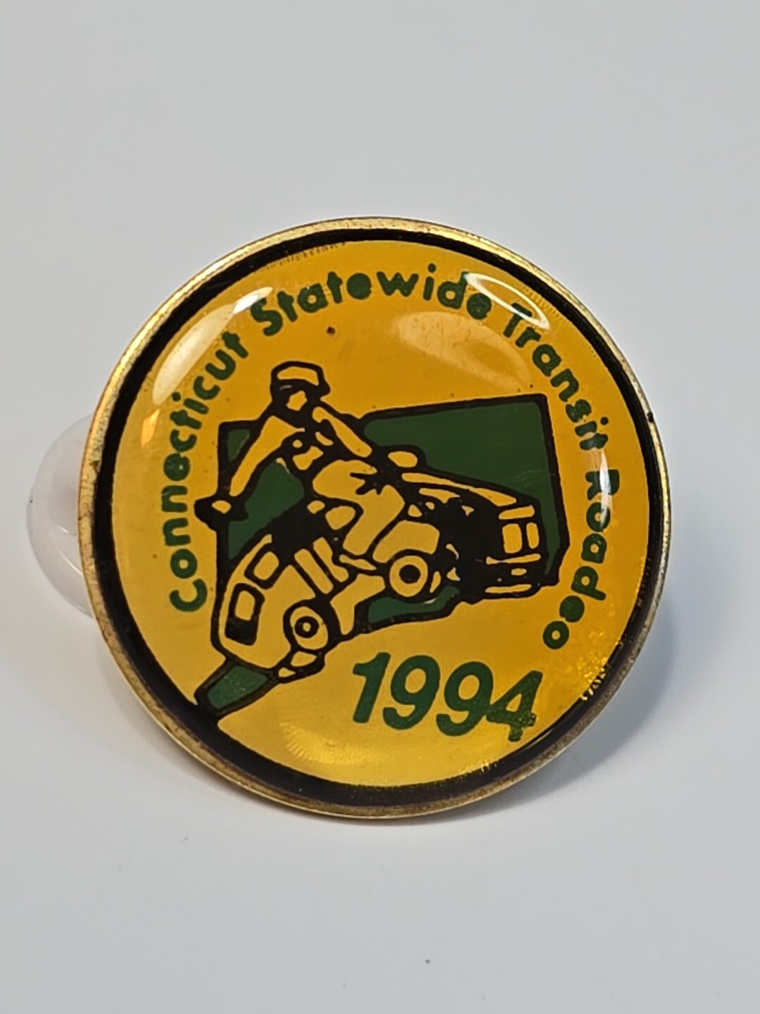 Connecticut Statewide Transit Bus Roadeo 1994 Lapel Pin