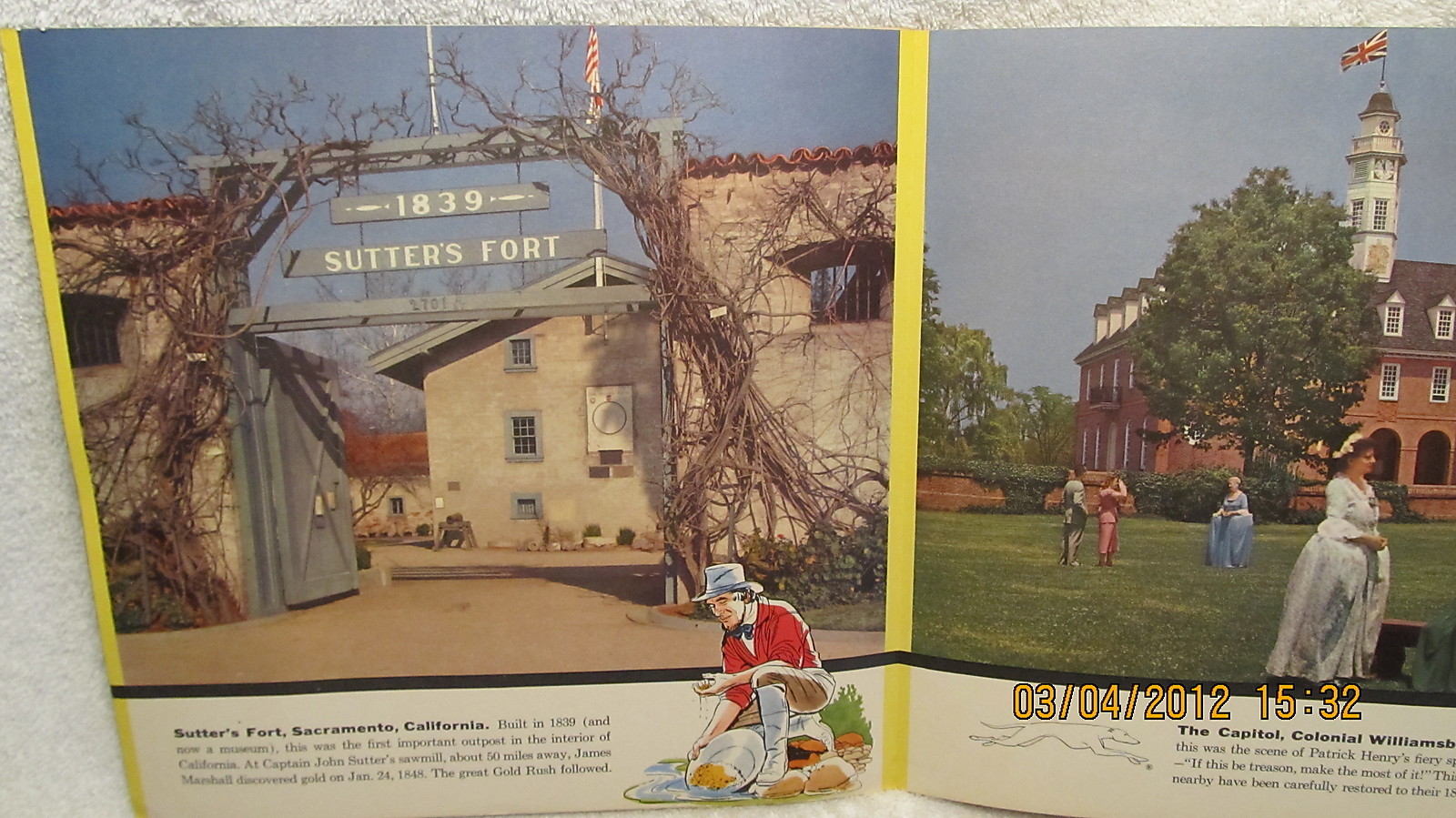 1956 Booklet Greyhound Bus Highway to History Alamo Liberty Bell Seminole Indian