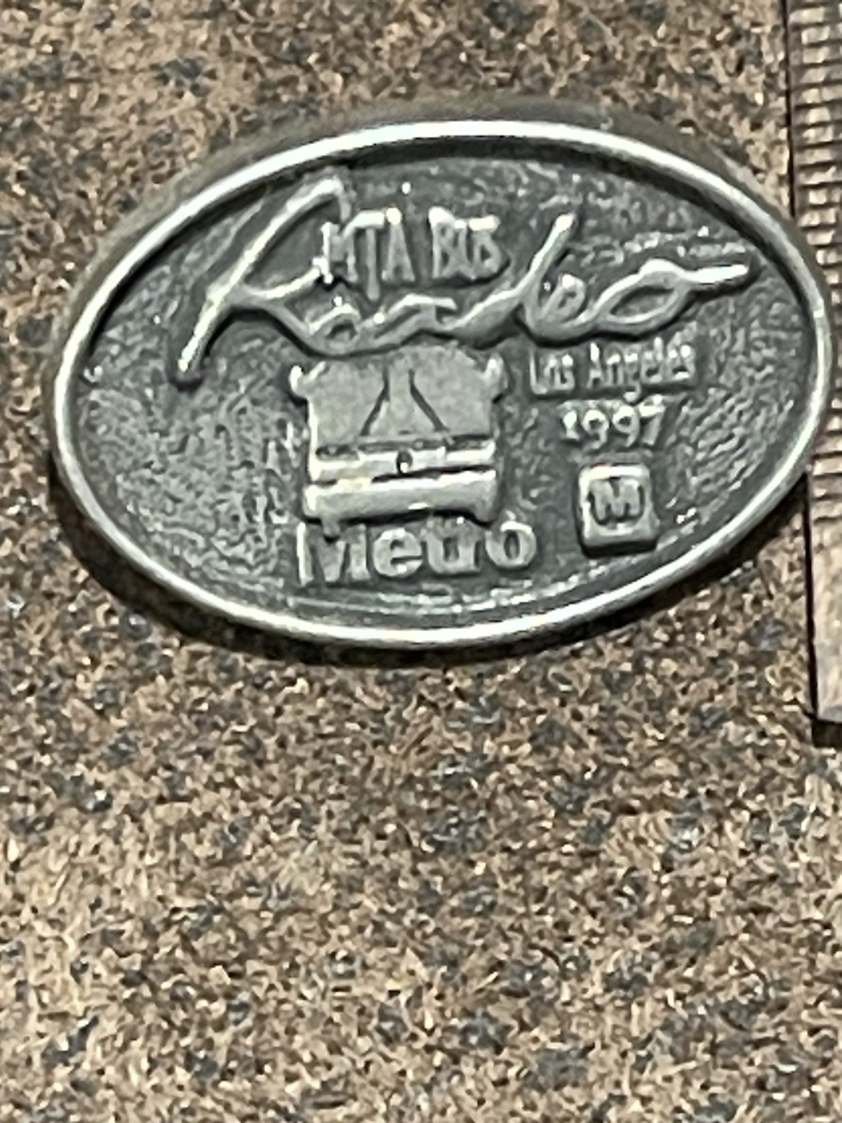 MTA Bus Roadeo Los Angeles 1997 pin