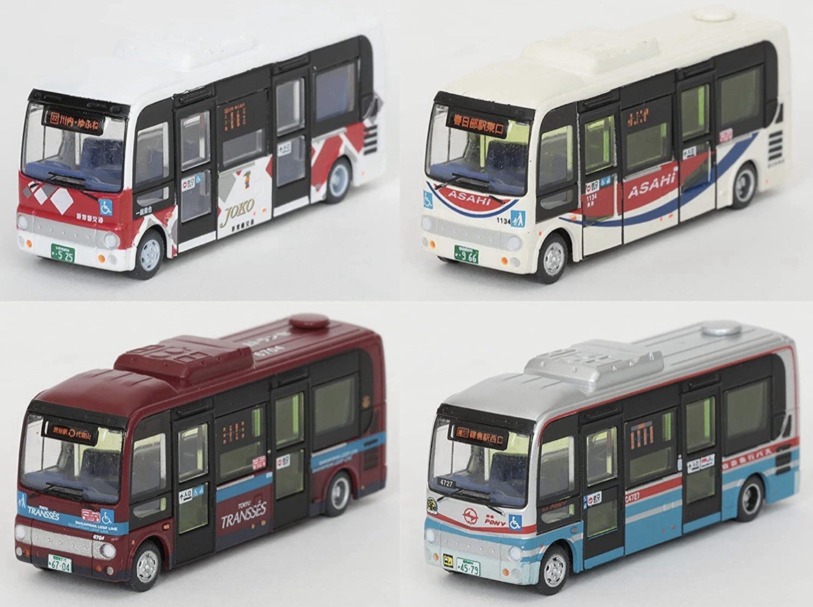 Tomytec The Bus Collection No.29 (12 Buses Randomly Packed) (N scale)