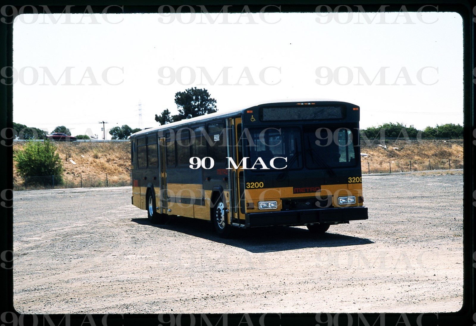 GILLIG BUS FACTORY. Hayward (CA). Original Slide 1996. (A) SMT 3200