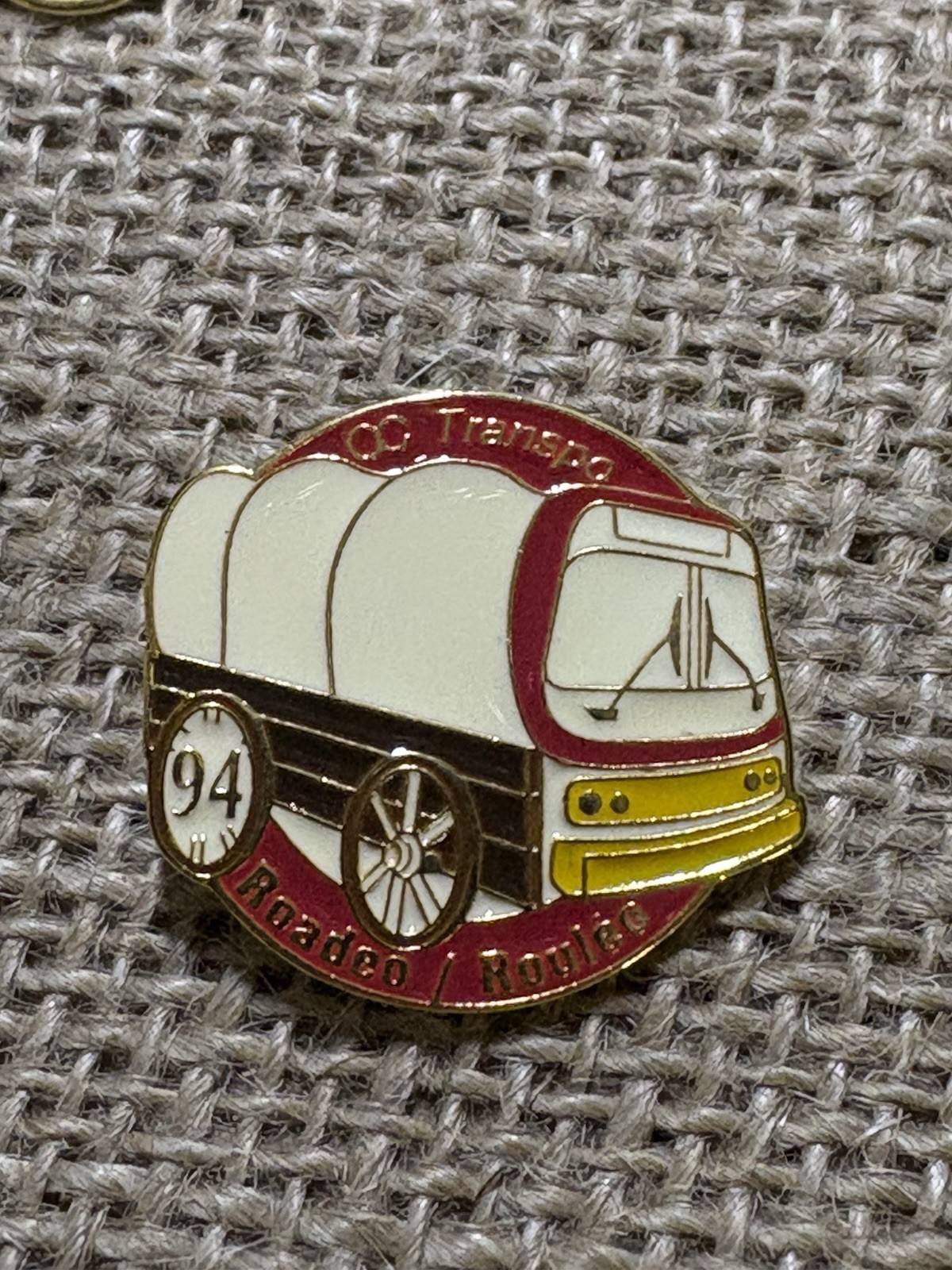 OC Transpo ROADEO/ROULÉO 1994 Ottawa Public Transportation Enamel Lapel Pin