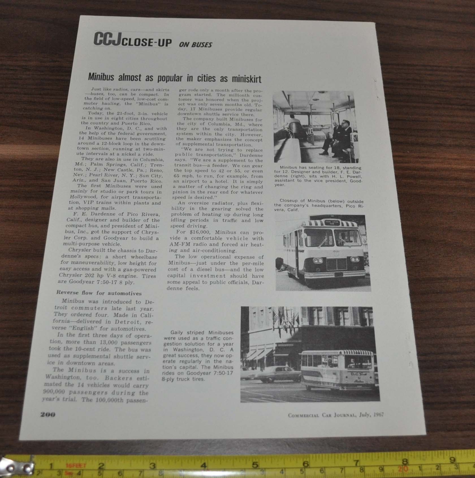 1967 Minibus Reynolds Aluminum Ad Article